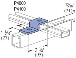 P4045 - 2 Hole, 