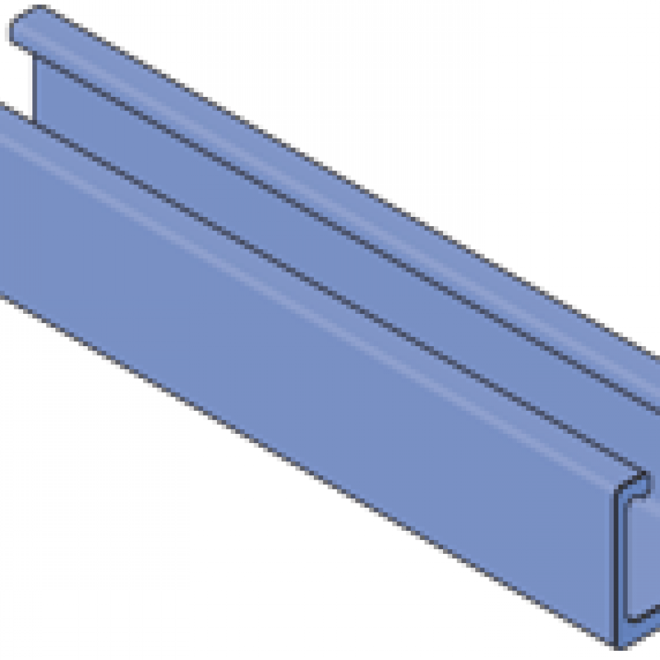 F20P/V2000SST 15/8" Heavy Duty [SST Profile] Fiberglass Channel