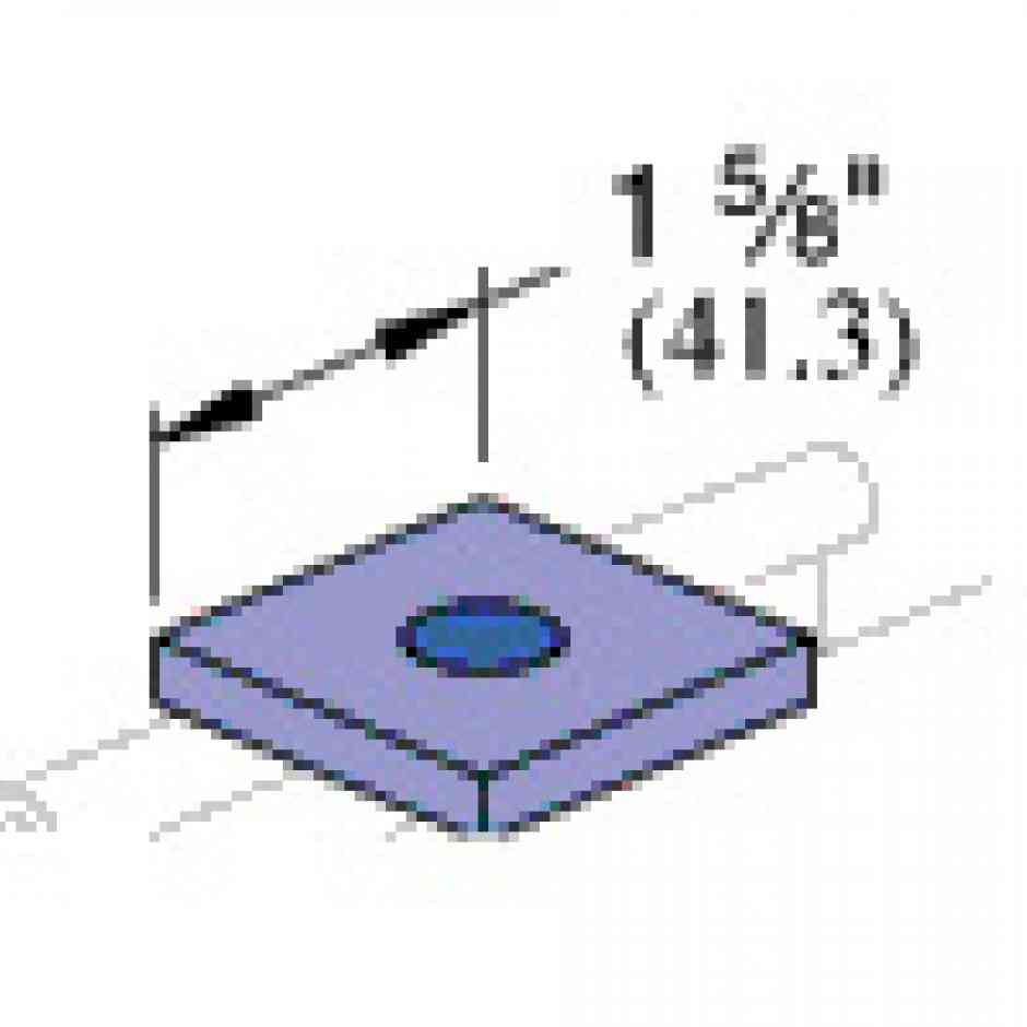 P1062, P1063, P1064, P1964, P2471, P2490 Square Washer Unistrut