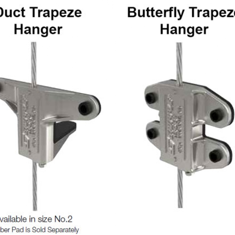Duct and Butterfly Trapeze Hangers Unistrut Hawaii Honolulu, Hawaii